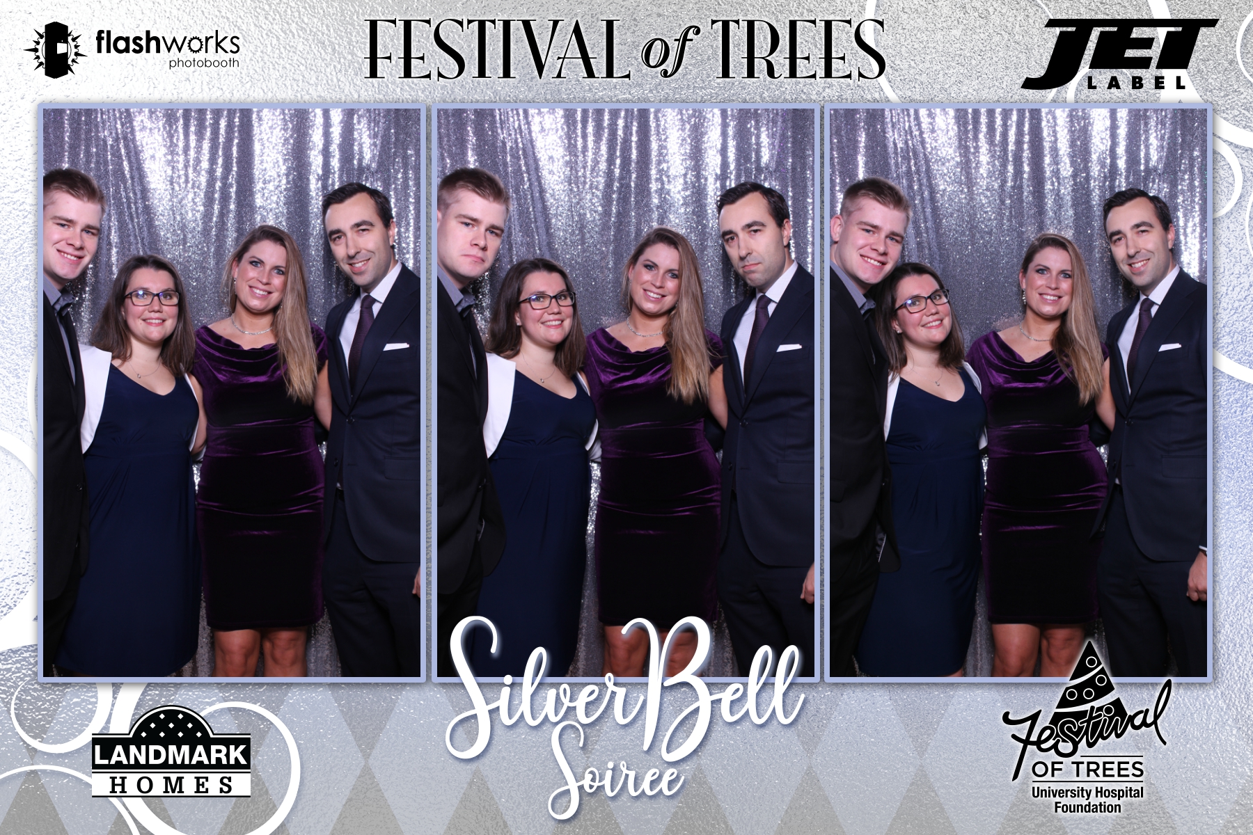 Festival of Trees Silver Bell Soiree - Photos and GIFs | View more photos from the event at gallery.flashworksphotobooth.com/u/FlashworksPhotoboothInc/Festival-of-Trees-Silver-Bell-Soiree-Photos-and-GIFs